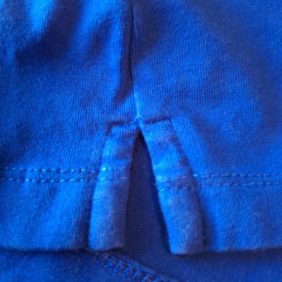 LRL Lauren Active Ralph Lauren Women Large Polo Golf Short Sleeve 1/4 Zip Blue - Picture 9 of 14